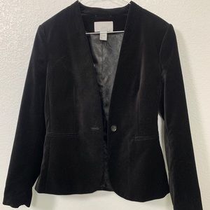 H&M Velvet Blazer
